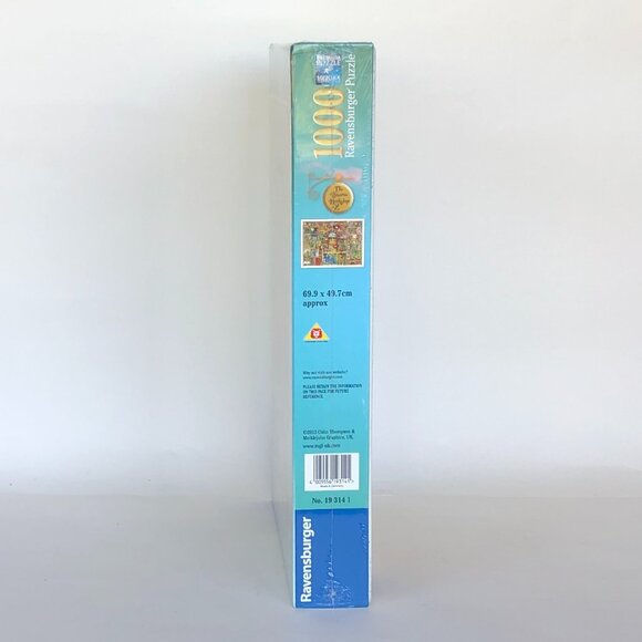 New sealed Ravensburger 1000pcs Adult Puzzle - The Bizare Bookshop 2 - Picture 13 of 16